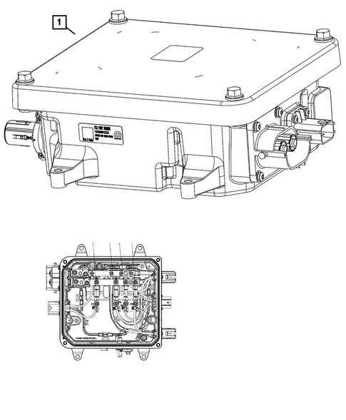 Modules and Power Distribution for 2025 Ram ProMaster EV #1