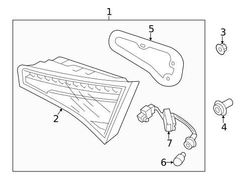 Backup Lamps for 2012 Kia Optima #0