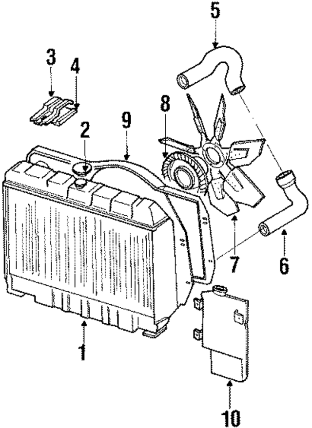 J5362520 - Belts &amp; Cooling: Engine Cooling Fan Clutch for Mopar Image