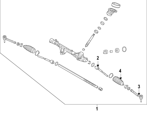 Steering Gear & Linkage for 2024 Kia Carnival #1