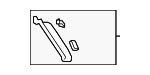 4M0867607F4PK - Body: Side Gate Trim for Audi Image