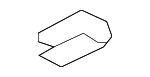 8P0863453 - Body: Lower Trim Panel Buffer for Audi Image