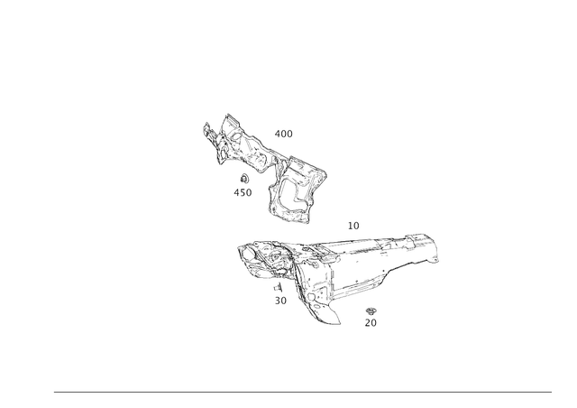2136824801 - Trim: Dampening, Transm. Tunnel for Mercedes-Benz Image image