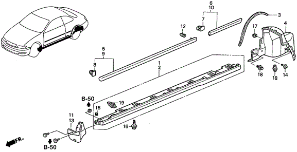 Protector for 1998 Acura CL #0