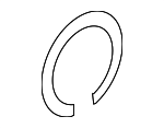 MB303868 - Brakes: Wheel Bearing Snap Ring for Mitsubishi Image
