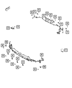 6510462AA - Electrical: Nut And Washer for Mopar Image