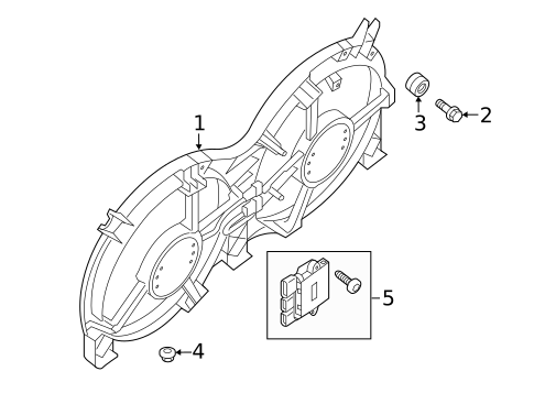 Cooling Fan for 2019 Nissan Pathfinder #0