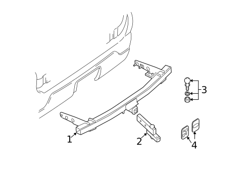 Trailer Hitch Components for 2007 Ford Expedition #0