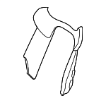 9P1881553B - Body: Seat Back Pad for Porsche: 718 Boxster, 718 Cayman, 718 Spyder Image