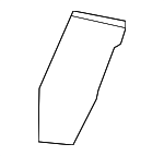 9P1881735 - Body: Bolster Pad for Porsche: 718 Boxster, 718 Cayman, 718 Spyder, 911 Image