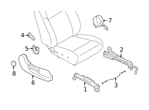 Tracks & Components for 2004 Subaru Impreza #0