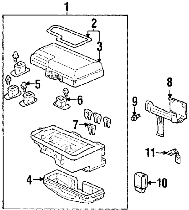 38212SM4003 - Electrical: Fuse for Honda Image