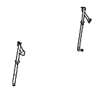 898103J500OR - : 2007-2012 Hyundai Veracruz - Lap &amp; Shoulder Belt for Hyundai: Veracruz Image