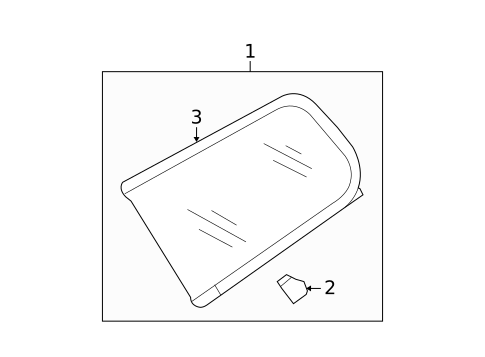 Glass & Hardware for 2009 Volkswagen Passat #0