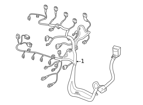 Wiring Harness for 2021 Volkswagen Jetta #0