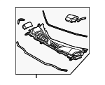 557080E031 - Body: Cowl Grille for Lexus Image