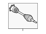 39100EA000 - Suspension: Axle Assembly for Nissan Image