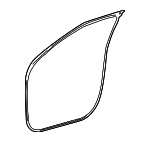 678610C050 - Body: Surround Weather-strip for Toyota Image