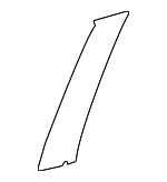 75921AN010 - Body: Black Out Tape for Toyota: Sequoia, Tundra Image