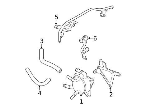 Radiator & Components for 2009 Honda Civic #3