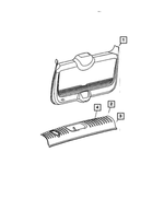 UB33BDAAA - Interior Trim: Trim Clip for Chrysler: PT Cruiser Image