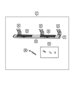 68199284AB - Mopar Accessories - Component Parts: Side Step, Right for Ram: 2500, 3500 Image