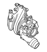 11655A32F55 - Engine: Turbocharger for BMW Image