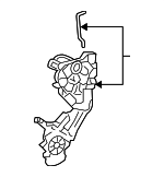 6903050320 - Body: Lock Assembly for Lexus: LS460, LS600h Image