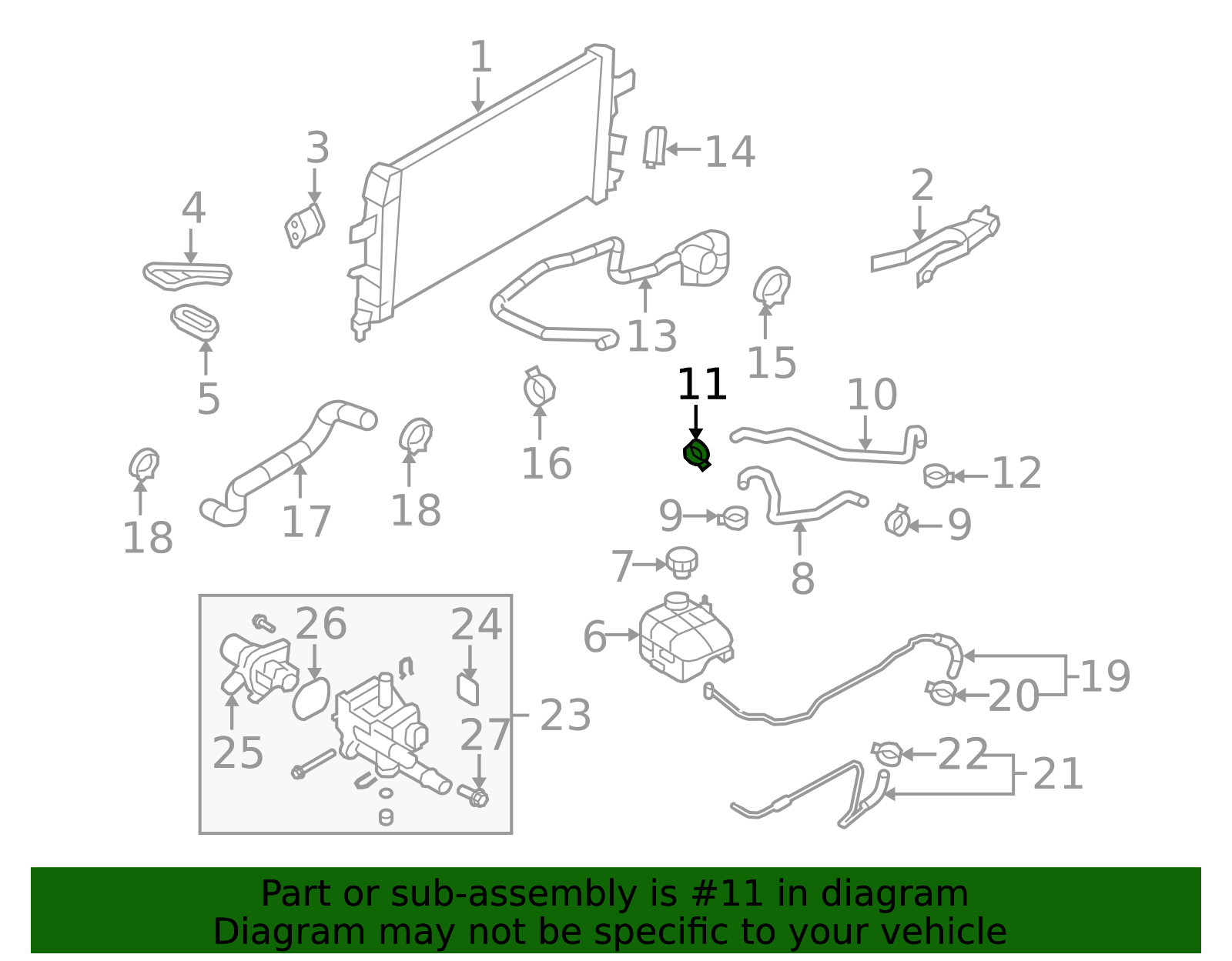 2002-2026 GM Multi-Purpose Clamp 90572589 GM | GMPartsDirect.com