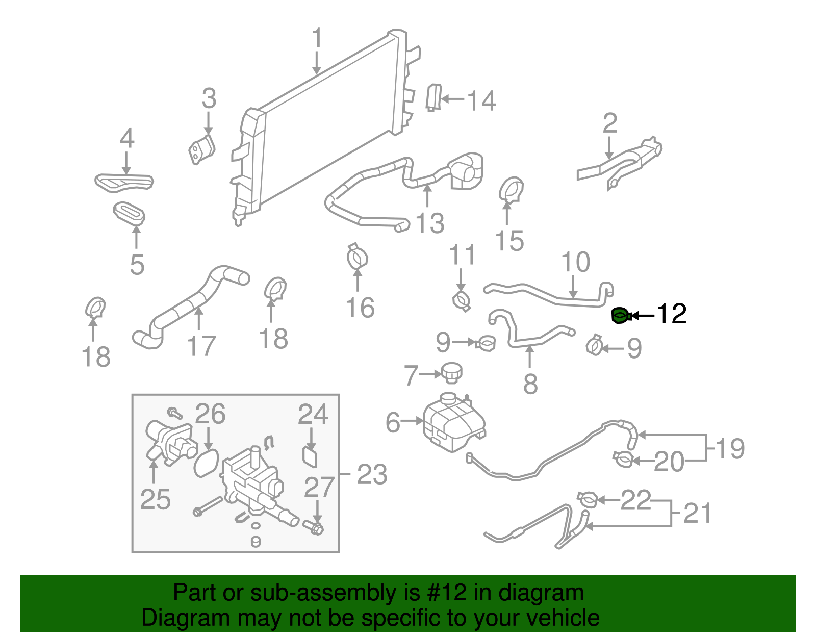 GM Genuine Parts 15024903 Multi-Purpose Clamp - OEM Replacement - View #3