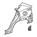 6160178021 - Body: Quarter Panel for Lexus: NX200t, NX300, NX300h Image