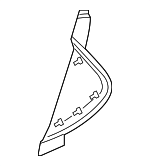 BE8Z58044C60AA - Body: Side Cover for Ford: Fiesta Image