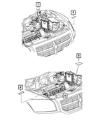 68213176AA - Labels: Coolant System Cap Label for Mopar Image