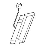3C0880441 - Electrical: Rear Seat Air Bag for Volkswagen: CC, Passat Image