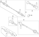 495L3JI050 - : Inner Cv Joint for Hyundai Image