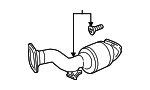 18150RX0A00 - : Catalytic Converter for Acura Image