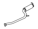 18220TR7A02 - : Exhaust Pipe for Acura Image