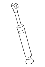 99751155102 - Body: Support Cylinder for Porsche: 911, Boxster, Cayman Image