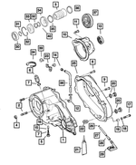 4798111 - Transfer Case Model 231 [DHN]: Transfer Front Case for Mopar Image