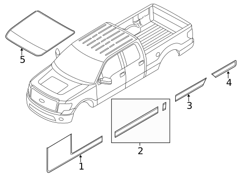 Stripe Tape for 2012 Ford F-150 #0