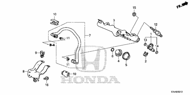 Fuel Injector for 2014 Honda Accord #0