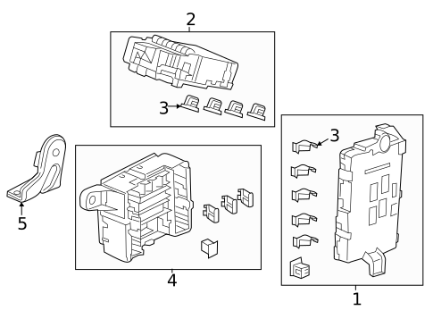 Fuse & Relay for 2018 Acura MDX #0