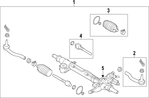 P/S Pump & Hoses for 2017 INFINITI Q60 #0