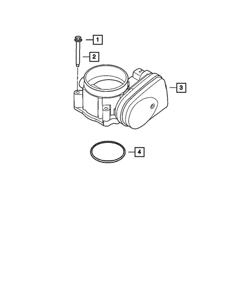 Throttle Body for 2012 Ram 2500 #0