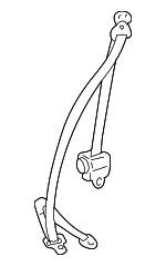 7356035011B0 - Electrical: Belt &amp; Retractor for Toyota Image