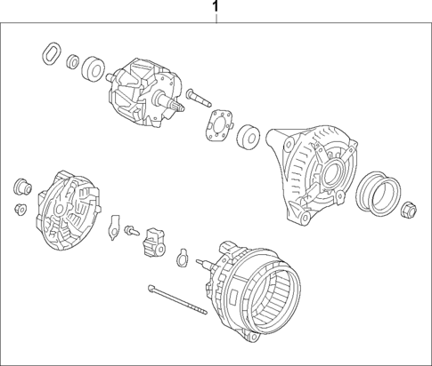 Alternator for 2011 Toyota Avalon #1