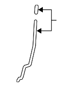 20996665 - Body: Lock Knob for Chevrolet: Camaro Image
