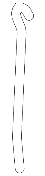 20996667 - Body: Lock Rod for Chevrolet: Camaro Image