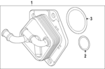 913035T0003 - : Trans Cooler O-Ring for Honda Image