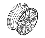 36115A324E2 - : Wheel, Alloy for BMW: i5 Image